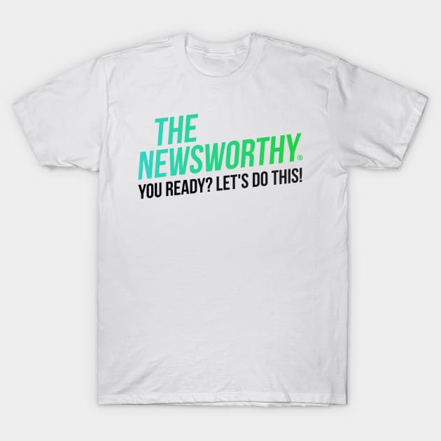 The NewsWorthy Green Logo T-Shirt by The NewsWorthy